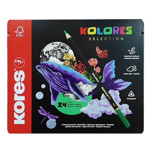[93325.21] COLORES KORES SELECTION X24
