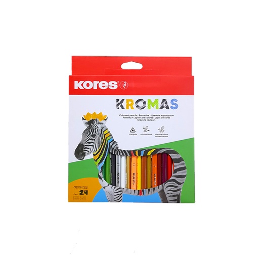 [93392.2] COLORES TRIANGULARES KROMAS x24PZS