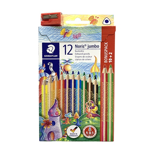 [18NC12P1] COLORES NORIS JUMBO X12 