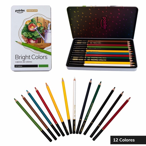 [ACP-12] COLORES POINTER PREMIUM x12 