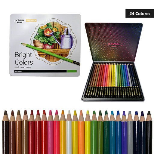 [ACP-24] COLORES POINTER PREMIUM x24 