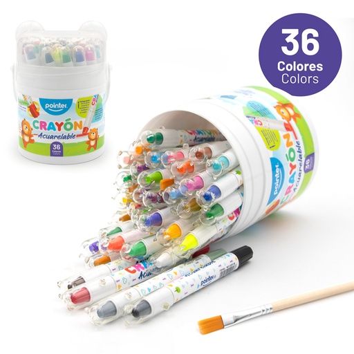 [WCY-23217-36] CRAYONES ACUARELABLES x 36