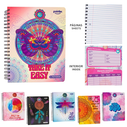 [ESP-03-5M] CUADERNO 5 MATERIAS