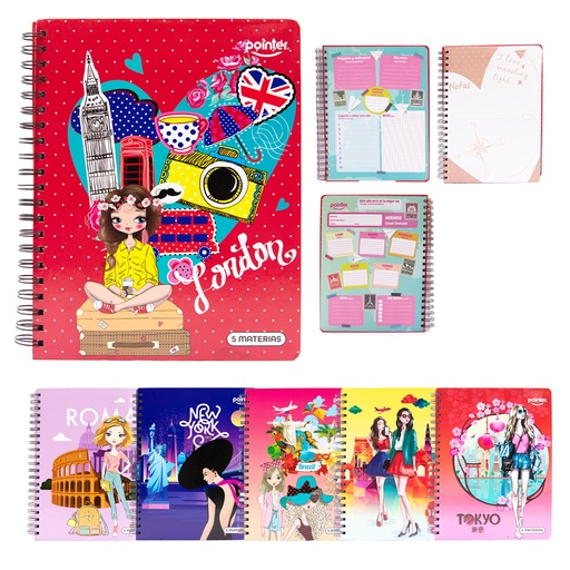 [ESP-01-5M] CUADERNO 5 MATERIAS