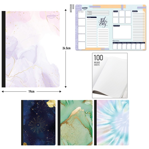[COS-19] CUADERNO COSIDO RAYA ANCHA