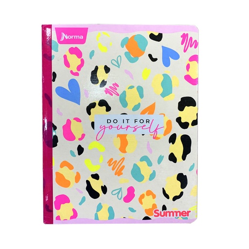 [574298] CUADERNO CUADRICULADO CON STICKER
