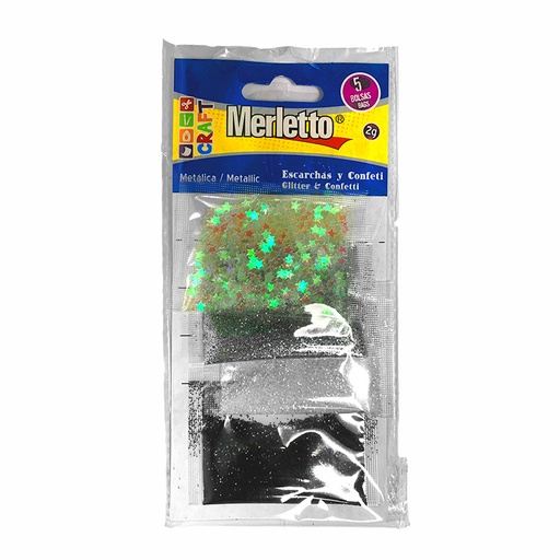 [785-3812790] ESCARCHA Y CONFETI X5