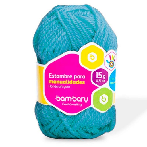 [329-8010/455] ESTAMBRE PARA MANUALIDADES AZUL CLARO - 15G