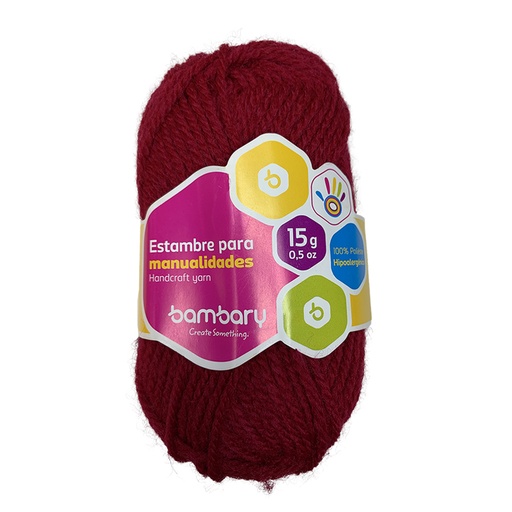 [329-8010/105] ESTAMBRE VINOTINTO BAMBARY 