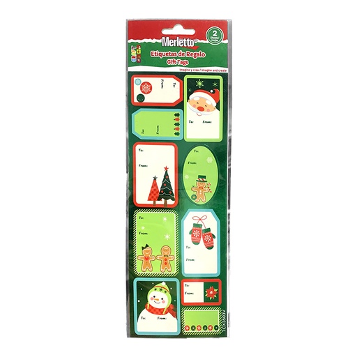 [784-6643560] ETIQUETAS DE REGALO