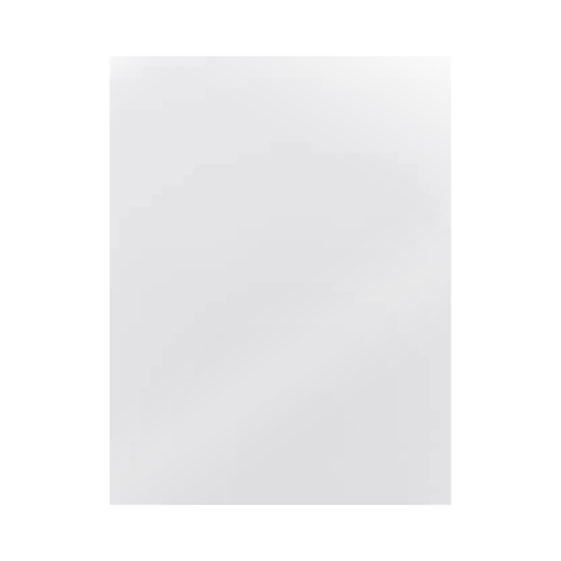 [01.2.6090] FOAMY LISO BLANCO NIEVE - GRANDE 60x90CM