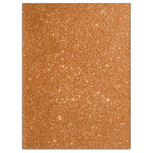[0549.020.6] FOAMI ESCARCHADO BRONCE CARTA (20X30CM)