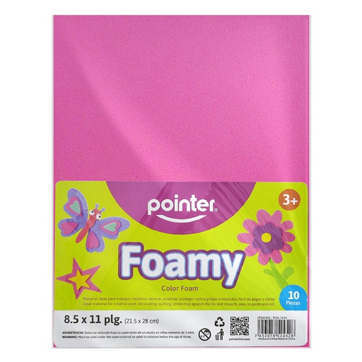 [EVA-7044] FOAMI LISO FUCSIA CARTA (20X30CM)