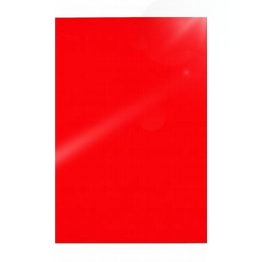 [50.2.2230] FOAMI LISO ROJO NAVIDAD CARTA (20X30CM)