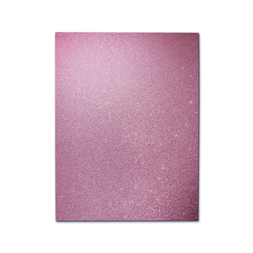 [0549.006.6] FOAMY ESCARCHADO ROSADO - CARTA 20x30CM