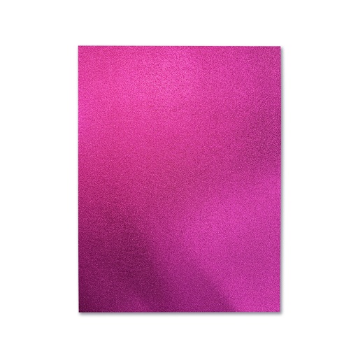 [553.013.7] FOAMI ESTAMPADO METALIZADO FUCSIA AGATA DOBLECARTA (40X60CM)