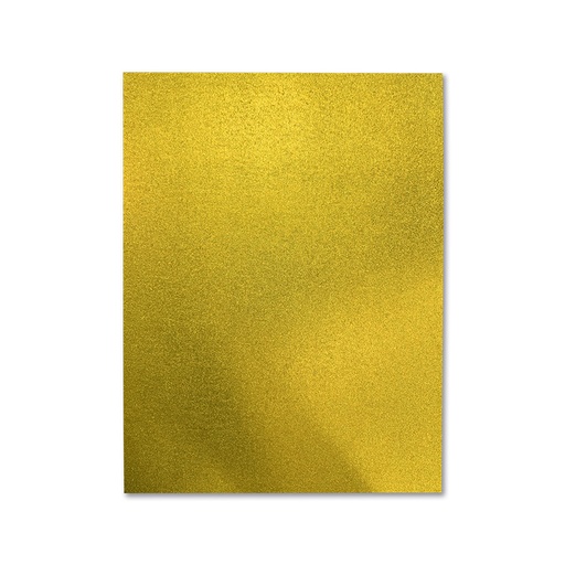 [553.011.7] FOAMI ESTAMPADO METALIZADO ORO CALLAO DOBLECARTA (40X60CM)