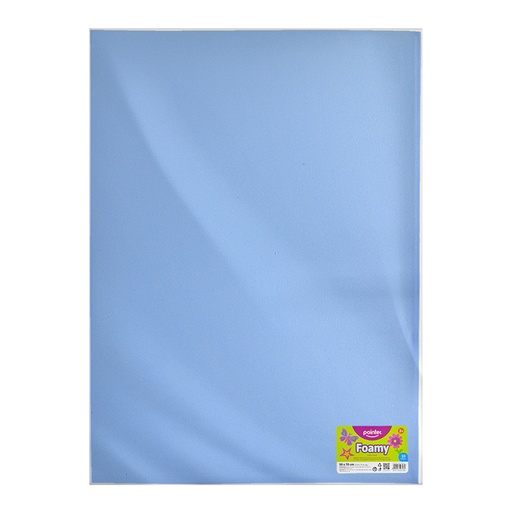 [EVA-7049-57] FOAMI LISO AZUL CLARO MEDIANO (50X70CM)