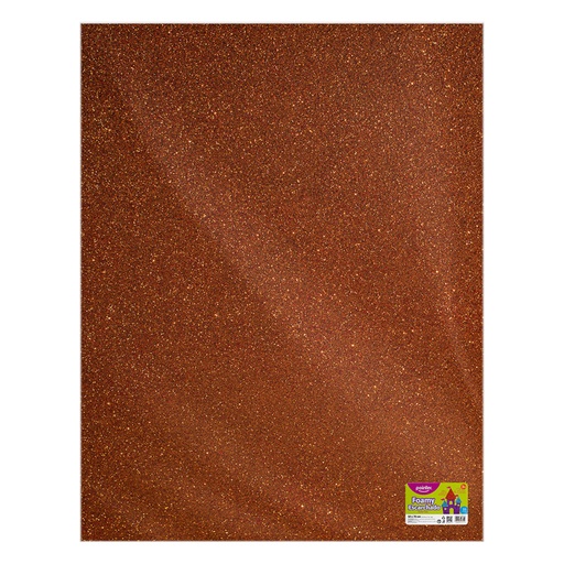 [GL-EVA-7003-57] FOAMY ESCARCHADO NARANJA - GRANDE (50x70CM)