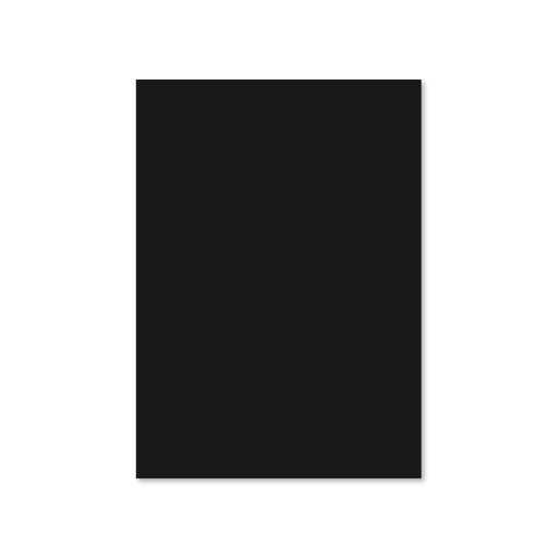 [102-1080/960] FOAMY LISO NEGRO DOBLECARTA - 40x60CM