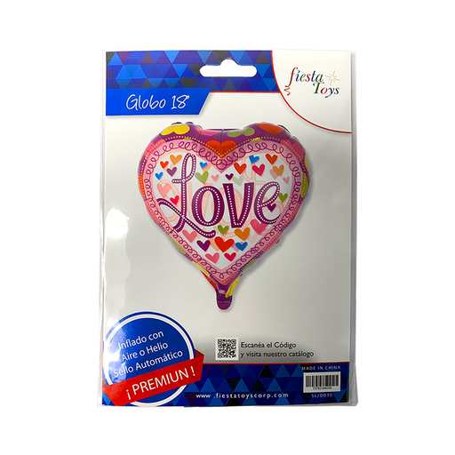 [SL/D030] GLOBOS  LOVE 18 