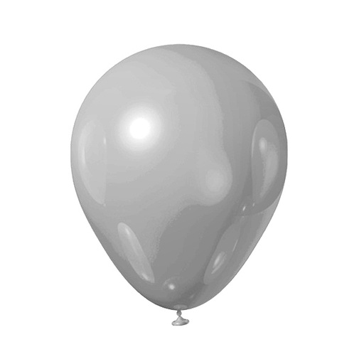 [CA-G15-SL] GLOBOS DE 15  PLATEADO