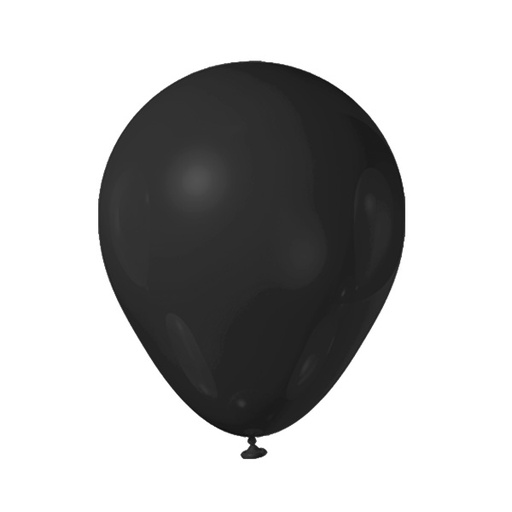 [CA-G15-BLK] GLOBOS DE 15 NEGRO