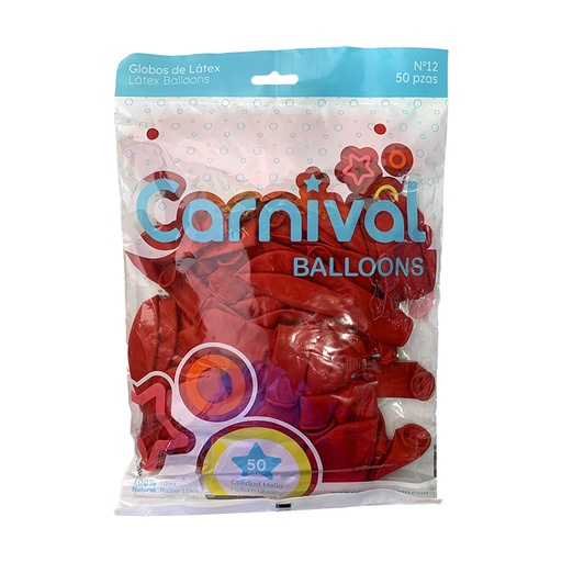 [CA-G50-RED] GLOBOS DE 50 ROJO