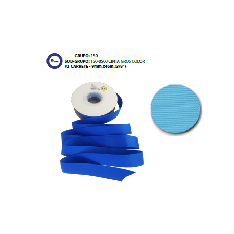 [ 56600-25-335] GRO #5 AZUL TURQUESA 