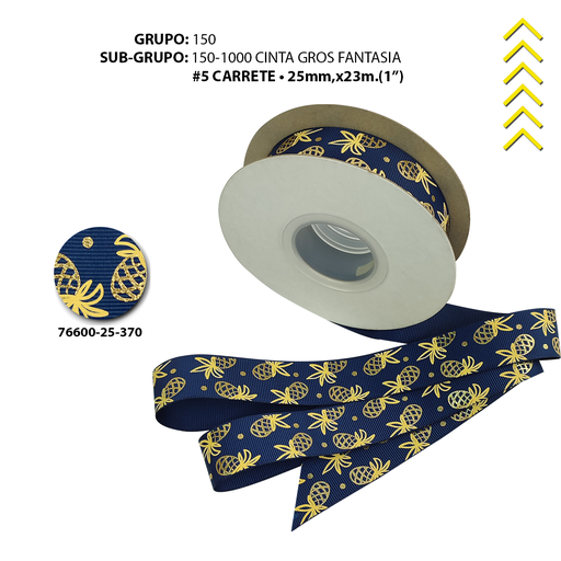 [76600-25-370] GRO #5 FANTASIA PIÑAS AZUL