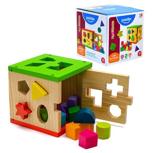 [PZZ-1905] JUEGO DIDACTICO (CUBO DE ACTIVIDADES)