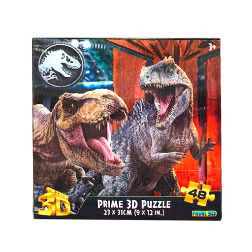 [15069] JW -T-REX 3D CHILDREN PUZZLE 12X9"