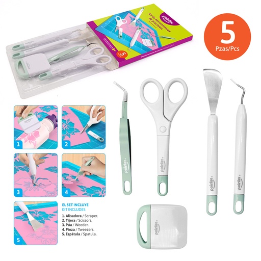[CFT-2277] KIT HERRAMIENTAS DE PRECISION x 5 PZAS.