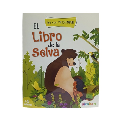 [6014416884806ME] LEE CON PICTOGRAMAS EL LIBRO DE LA SELVA