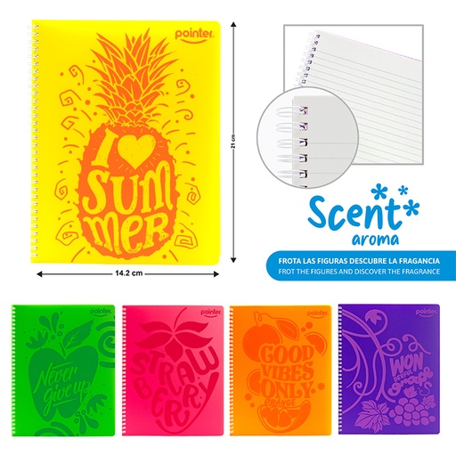 [NB-23120-A5] LIBRETA DE APUNTES CON AROMA (A5)