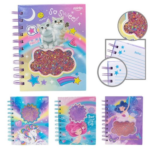 [NB-1982] LIBRETA DE APUNTES ESPIRAL (UNICORNIO)