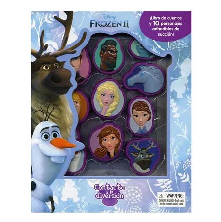 [2-7643-4704-9] LIBRO DE FROZEN CONTACTO DE LA DIVERSION