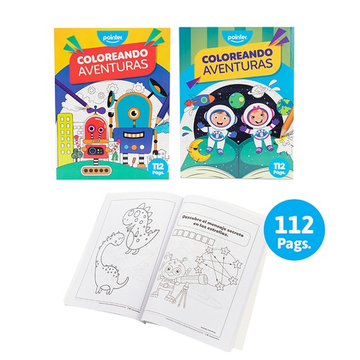 [DB-F6952-W] LIBRO PARA COLOREAR