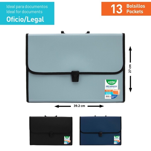 [DLP2155-FC] MALETIN ARCHIVADOR EXPANDIBLE PORTADOCUMENTOS