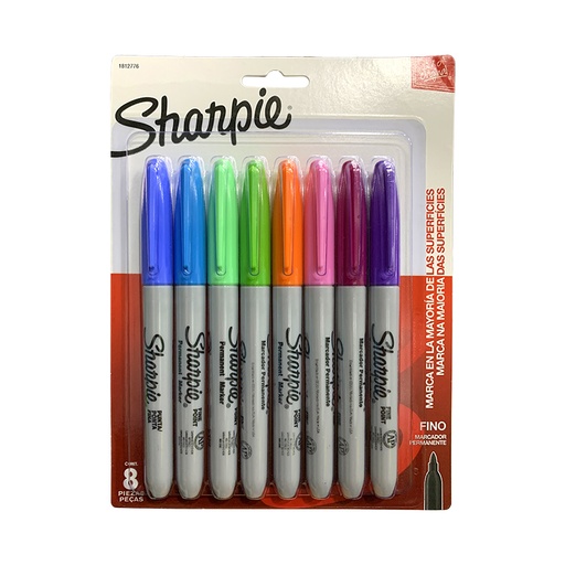 [2148533] MARCADOR PERMANENTE FINO X8