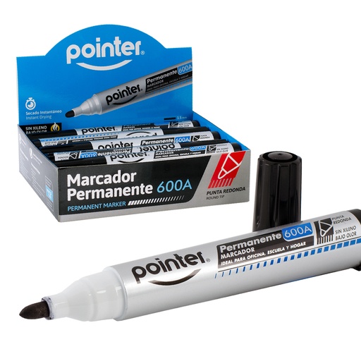 [A10500041-BK] MARCADOR PERMANENTE NEGRO