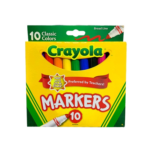 [71662077266] MARCADORES CRAYOLA X10