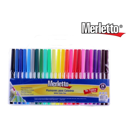 [780-1141940] MARCADORES DE COLORES X24