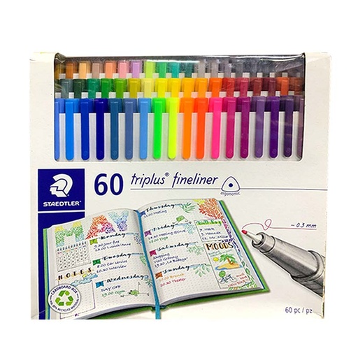 [334C640] MARCADORES FINELINERS X60