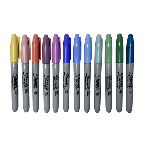 [2155613] MARCADOR PERMANENTE PUNTA FINA COLORES MISTICOS x1PZ