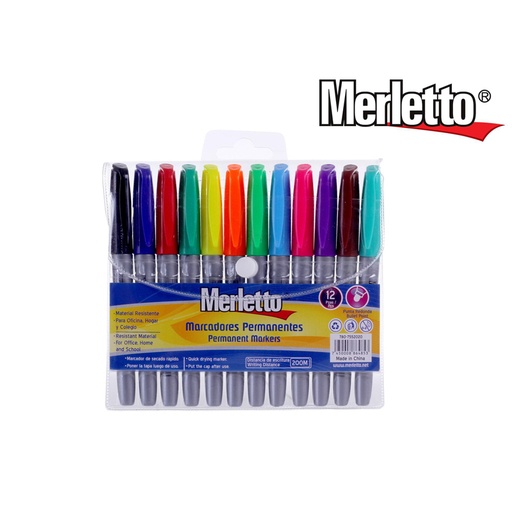 [780-7552020] MARCADORES PERMANENTES X12
