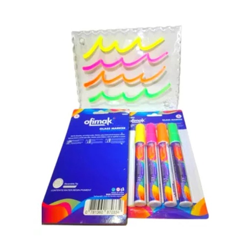 [OK528] MARCADORES PARA VIDRIO