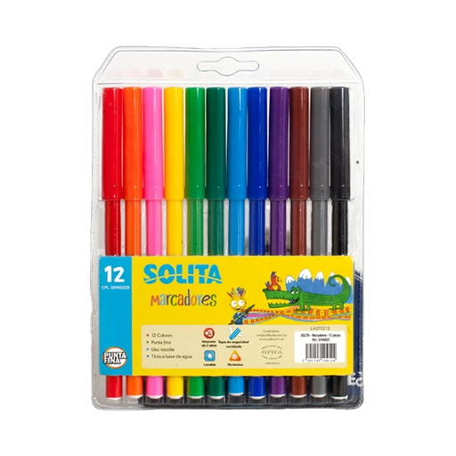 [SMA002] MARCADORES SOLITA X12