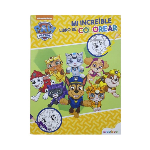 [6014417213292ME] MI INCREIBLE LIBRO PAW PATROL