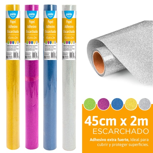 [JC4510-2M] PAPEL CONTAC BRILLANTE 